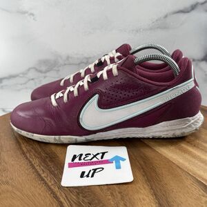 Men’s sz 8.5-Nike Tiempo React Legend 9 Pro IC Turf Rosewood Indoor Soccer Shoes
